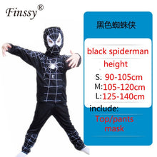 Load image into Gallery viewer, Spiderman Superman Iron Man Cosplay Costume for Boys Carnival Halloween Costume for Kids Star Wars Deadpool Thor Ant man Panther