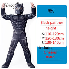 Load image into Gallery viewer, Spiderman Superman Iron Man Cosplay Costume for Boys Carnival Halloween Costume for Kids Star Wars Deadpool Thor Ant man Panther