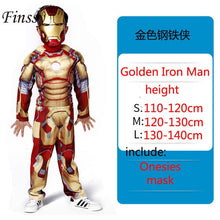 Load image into Gallery viewer, Spiderman Superman Iron Man Cosplay Costume for Boys Carnival Halloween Costume for Kids Star Wars Deadpool Thor Ant man Panther