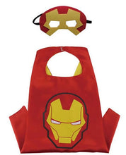 Load image into Gallery viewer, Manufacturers supply children's cartoon hero cloak custom wholesale new double Halloween spiderman cloak