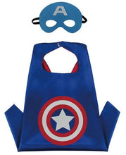 Load image into Gallery viewer, Manufacturers supply children's cartoon hero cloak custom wholesale new double Halloween spiderman cloak