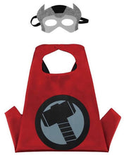 Load image into Gallery viewer, Manufacturers supply children's cartoon hero cloak custom wholesale new double Halloween spiderman cloak