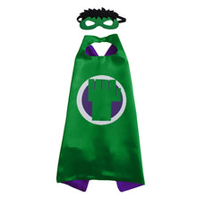 Load image into Gallery viewer, 2019 Superhero Capes with Masks for Kids Birthday Party Supplies Party Favor Halloween Costumes Dress Up Girls Boys Cosplay