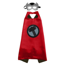 Load image into Gallery viewer, 2019 Superhero Capes with Masks for Kids Birthday Party Supplies Party Favor Halloween Costumes Dress Up Girls Boys Cosplay