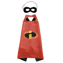 Load image into Gallery viewer, 2019 Superhero Capes with Masks for Kids Birthday Party Supplies Party Favor Halloween Costumes Dress Up Girls Boys Cosplay