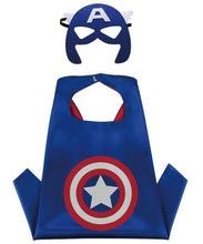 Load image into Gallery viewer, 2019 Superhero Capes with Masks for Kids Birthday Party Supplies Party Favor Halloween Costumes Dress Up Girls Boys Cosplay