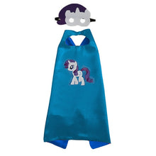 Load image into Gallery viewer, 2019 Superhero Capes with Masks for Kids Birthday Party Supplies Party Favor Halloween Costumes Dress Up Girls Boys Cosplay