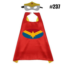 Load image into Gallery viewer, Manufacturers supply children's cartoon hero cloak custom wholesale new double Halloween spiderman cloak