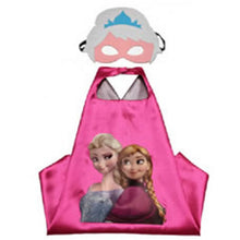 Load image into Gallery viewer, Manufacturers supply children's cartoon hero cloak custom wholesale new double Halloween spiderman cloak