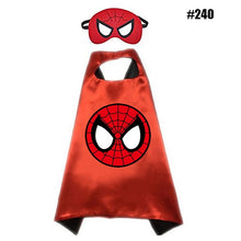 Load image into Gallery viewer, Manufacturers supply children's cartoon hero cloak custom wholesale new double Halloween spiderman cloak
