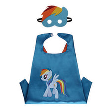 Load image into Gallery viewer, Manufacturers supply children's cartoon hero cloak custom wholesale new double Halloween spiderman cloak