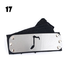 Load image into Gallery viewer, Anime Naruto Cosplay Headband Uzumaki Naruto Kakash Forehead Fashionable Guard Head Band Cosplay Accessories Kids Toy Gifts