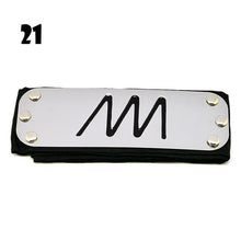 Load image into Gallery viewer, Anime Naruto Cosplay Headband Uzumaki Naruto Kakash Forehead Fashionable Guard Head Band Cosplay Accessories Kids Toy Gifts
